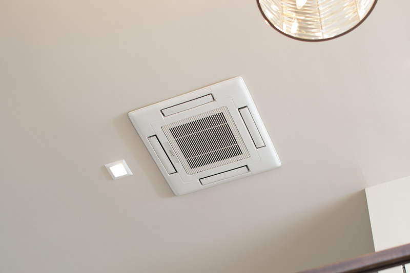 Mitsubishi Electric Mini-split Ceiling Cassette.